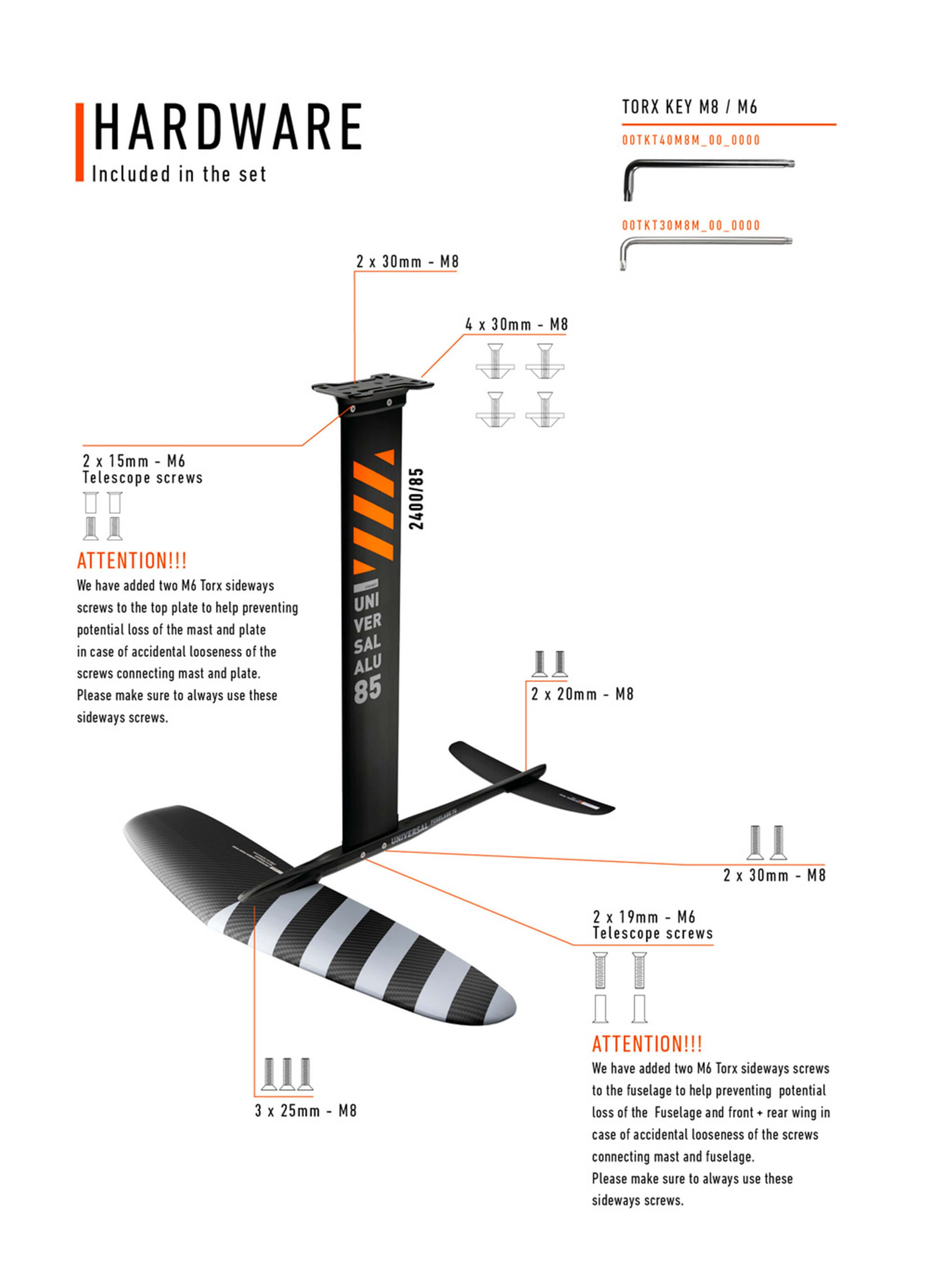 RRD Universal Front Wing 2400 cm²